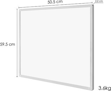 Інфрачервоний обігрівач 300 Вт, настінний інфрачервоний обігрівач до 120 градусів Цельсія для площі 1-8 м - електричний обігрівач із захистом від перегріву - сертифікований TV - 10-річна гарантія