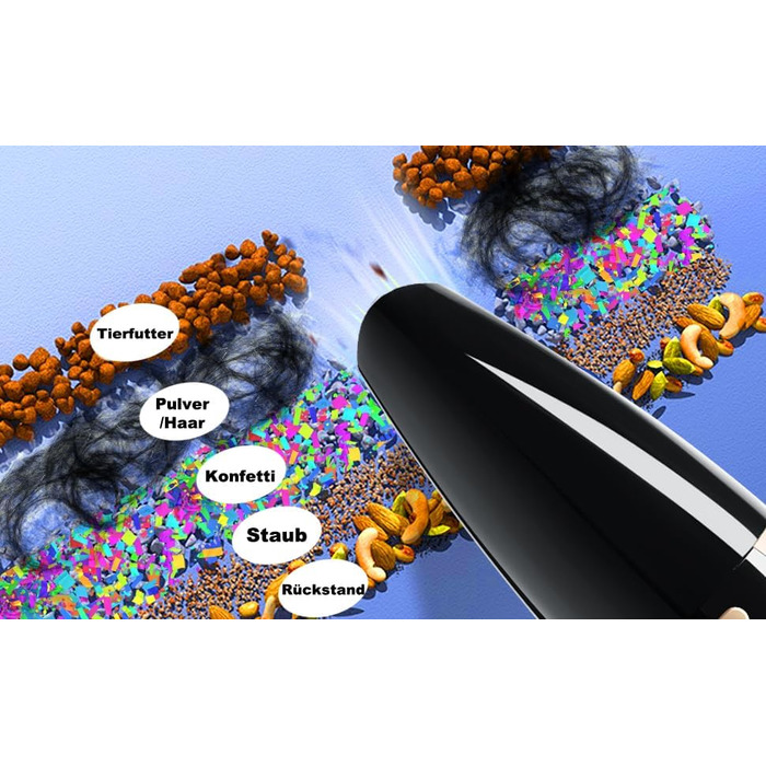 Ручний пилосос, 16000Pa ручний пилосос Переможець тесту акумулятора без мішка, 120W автомобільний пилосос Потужний міні пилосос дл