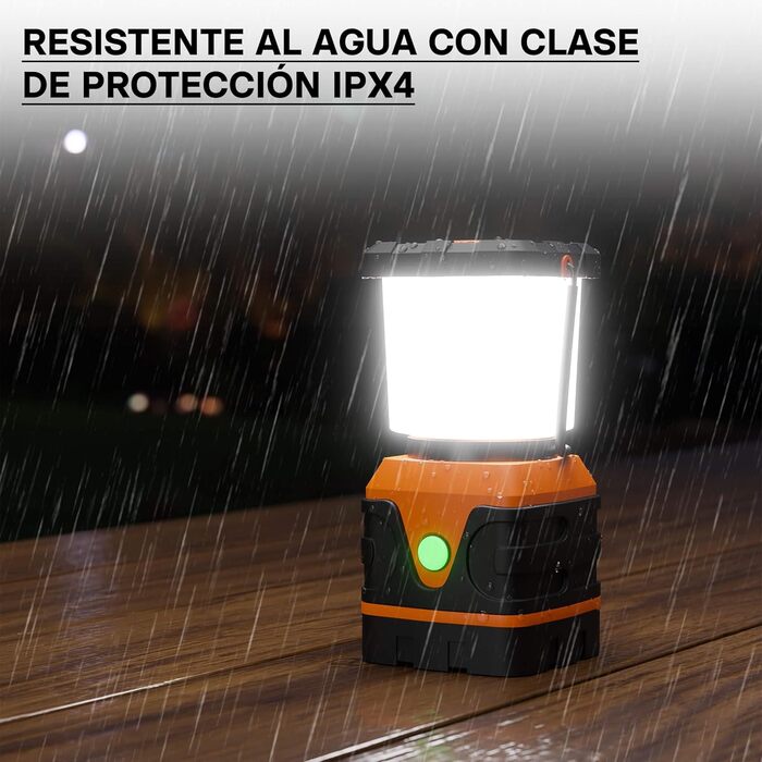 Ліхтар для кемпінгу на батарейках з 4 режимами освітлення, світлодіодний кемпінговий ліхтар з регульованою яскравістю, вуличний ліхтар, кемпінговий ліхтар, ліхтар для намету, акумуляторний