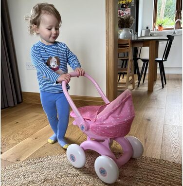 В-1 My First Doll's Pram - лялькова коляска з 4 регульованими режимами - лялькова коляска, лялькова люлька, лялькове автокрісло іг