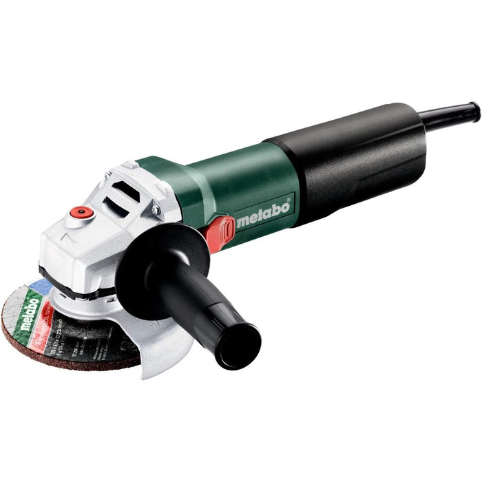 Кутова шліфувальна машина Metabo WEQ 1400-125 - 600347000 - Шліфувальна машина з потужним двигуном - Номінальна споживана потужніс