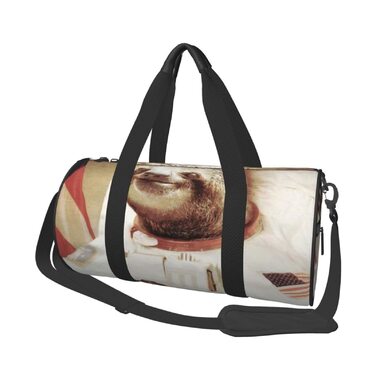 Дорожня сумка-мішок Веселий звіринець спортивна сумка для чоловіків та жінок, ідеальна для подорожей та занять спортом