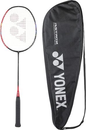 Ракетка для бадмінтону YONEX Graphite серії Astrox Lite (G4, 77 г, натяг 13,6 кг) (Astrox 01 Clear Black Red)