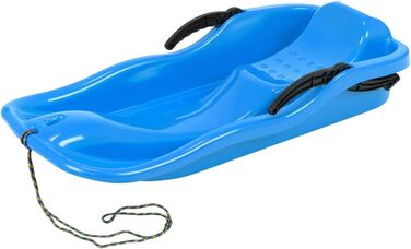 Невідомий Боб Санки Санки Snow Glider Гальма Гальма Санки пластикові Тягнучий трос 3 кольори (Червоний)