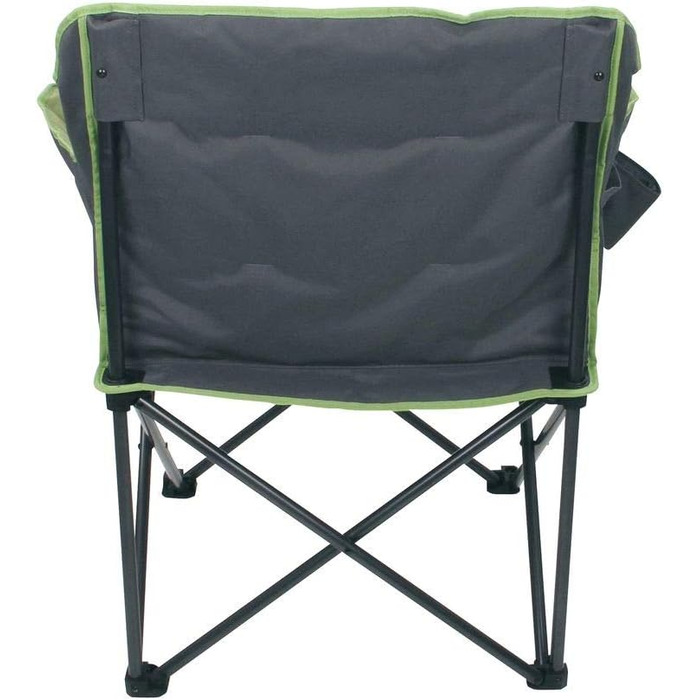 Крісло для кемпінгу 10T Jace Beechnut XXL Складаний стілець до 130 кг Стілець з підсклянником бічною кишенею