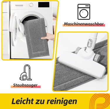 Сходинки для внутрішніх сходів JSEI, нековзні, 15 шт. , 20,3 x 76,2 см, можна прати в пральній машині, самоклейний килимок для сходів для дітей, людей похилого віку та домашніх тварин, основа 100 поліестер TPE, світло-сірий, 20,3 x 76,2 см