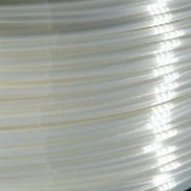 Мм Шовковисто-Сатиновий Білий 1кг нитка для 3D-друку преміумкласу, для гладких та блискучих поверхонь, легка у друці, ідеальна для декоративних та ефектних моделей, 3D PLA 1.75