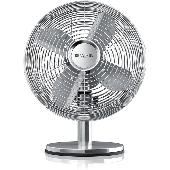 Дизайн настільного вентилятора Retro - Вентилятор з 3 налаштуваннями швидкості - мобільний вентилятор - коливання 80, кут нахилу п