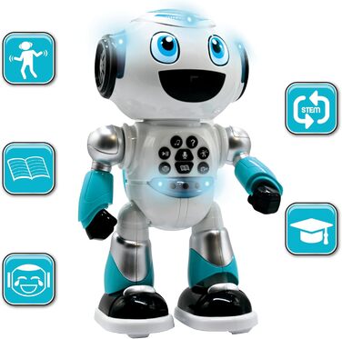 Робот з дистанційним керуванням, інтерактивна та розвиваюча іграшка для дітей, гуляє, танцює, відтворює музику, створює та розпові