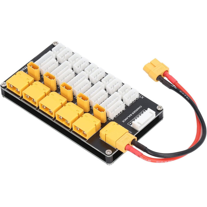 Плата заряджання літієвих акумуляторів, плата заряджання літієвих акумуляторів, паралельний роз&39єм XT30 XT60, літієві акумулятори 2S-6S для зарядного пристрою B6, гаража та майстерні