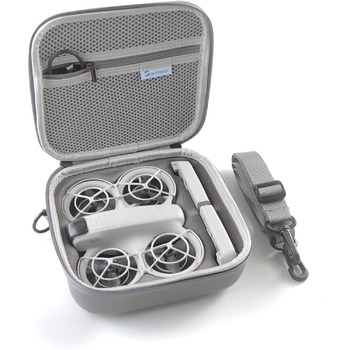 Чохол для DJI Neo, портативна сумка для подорожей, компактна сумка для зберігання з ремінцем для DJI Neo та аксесуари для інтелектуальних польотних акумуляторів