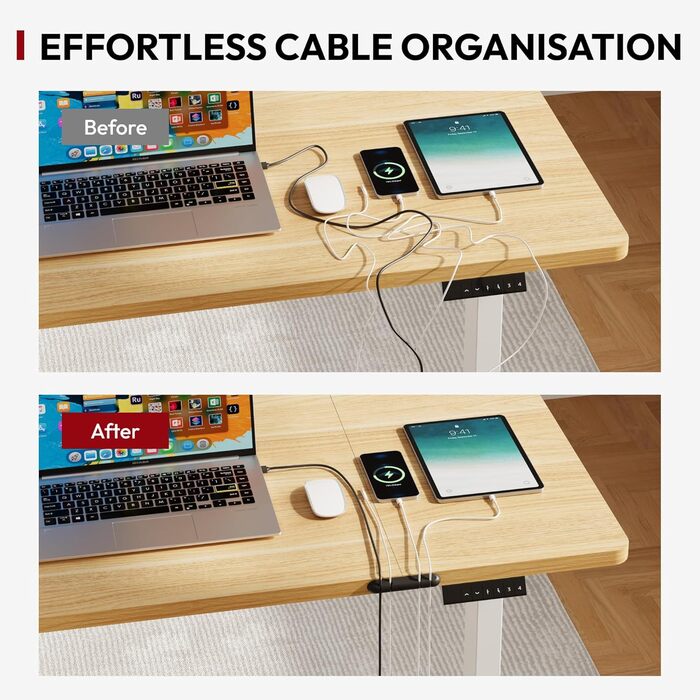 Письмовий стіл з регульованою висотою 160x80 см Ергономічний стіл для роботи стоячи з функцією пам&39яті та блокуванням від дітей, міцний каркас (клен) 160x60 см клен