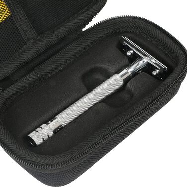 Для MERKUR DOVO для Merkur Safety Razor 23C 42C 37C EVA Hard Travel Carrying Case Bag by Khanka