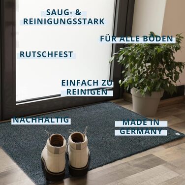 Килимок для дверей Ha-Ra для приміщень Eco Premium I 60x90 см I Антрацит Антрацит 60x90 см