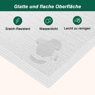 Письмовий стіл Devoko 120 x 60 x 162 см, стіл з місцем для зберігання, комп&39ютерний стіл з полицею та підставкою для монітора, ПК-стіл для домашнього офісу, білий 120 x 60 см