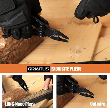 Аксесуари для кемпінгу 16 в 1 Мультитул Подарунки для чоловіків Подарунок на День батька для тата, спорядження для виживання з сок