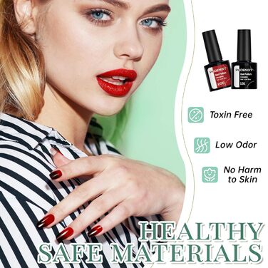 Набір гель-лаків Phoenixy з лампою 48W (36+4 шт.)