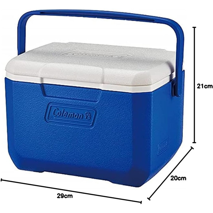 Охолоджувач Coleman Performance Великий пасивний високопродуктивний холодильник з ізоляцією з поліуретанової піни Зберігає холод протягом кількох днів Портативний охолоджувач Ідеально підходить для кемпінгу, пікніків або фестивалів