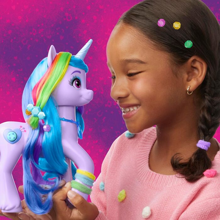 My Little Pony Tell Your Story Rainbow Styles Izzy Moonbow Unicorn Toys, My Little Pony Tell Your Story Rainbow Styles Izzy Moonbow Unicorn Toys