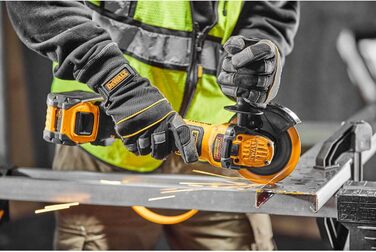Акумуляторна кутова шліфувальна машина Dewalt 18V XR Flexvolt Advantage DCG409NT (125 мм, безщітковий двигун, електронне гальмо та