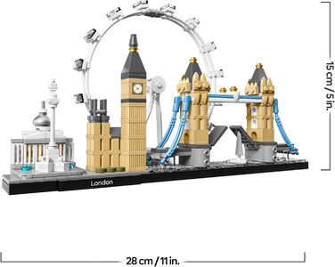 Конструктор LEGO Architecture, Горизонт Лондона, 468 деталей