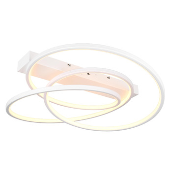 Стельовий LED-світильник Trio Leuchten Darvin 649110131, матовий білий метал, 34 Вт, регульована колірна температура, Switch Dimmer