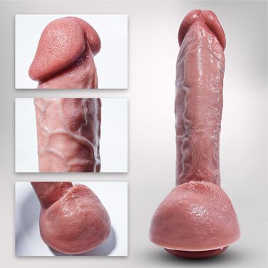 Фалоімітатор Umania XXL, 25 см, зі стимуляцією G-точки та потужним присоском