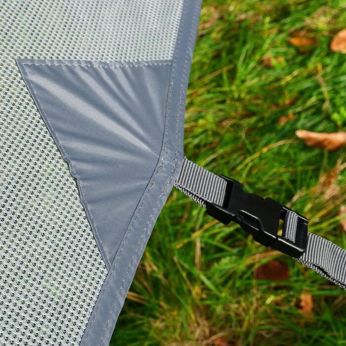Х 2 м - вітропроникна передня стінка для тенту, захисту від сонця та спеки, 2,4