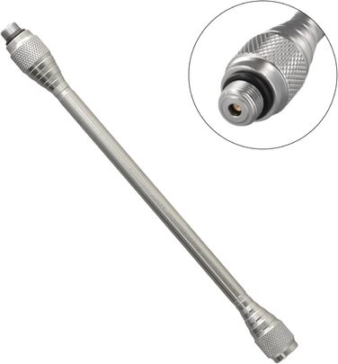 Вуличний газовий ліхтар, комплект свічок з порожнім балоном та подовжувальною штангою для кемпінгу, походів та інших видів активного відпочинку з ізобутановими балонами EN417 (подовжувальна штанга ліхтаря) Подовжувальна штанга ліхтаря