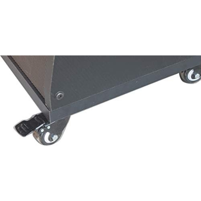 Стіл для аерохокею Twist Max сіро-чорний, мобільний (складаний та мобільний) 6,5 футів - комбінований 2 в 1 стіл для аерохокею та більярду