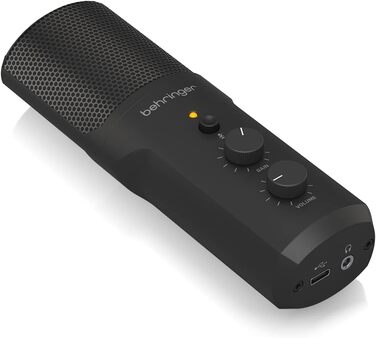 Преміальний USB-конденсаторний мікрофон Behringer BU200 з кардіоїдною спрямованістю