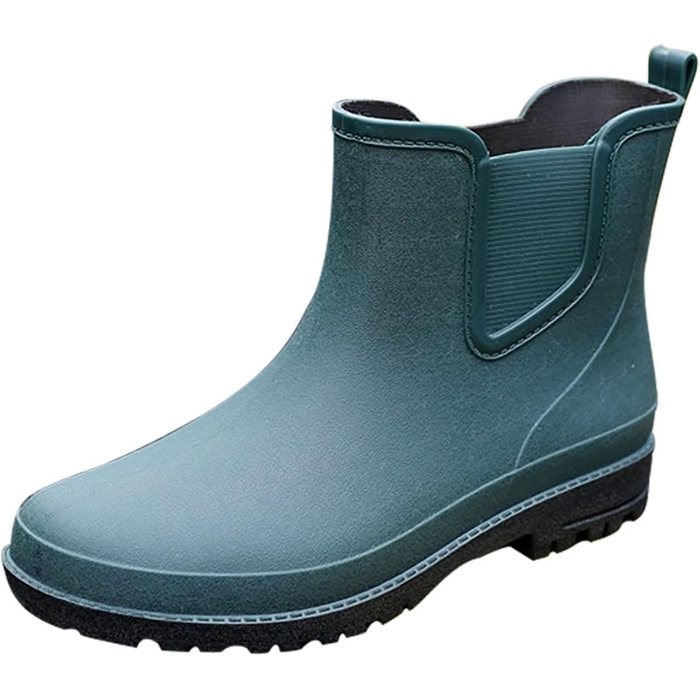 Чоловічі гумові гумові чоботи для саду, зелені, розмір 40 2/3 EU