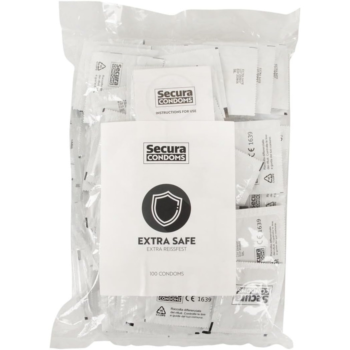 Презервативи Secura Extra Safe, 100 шт