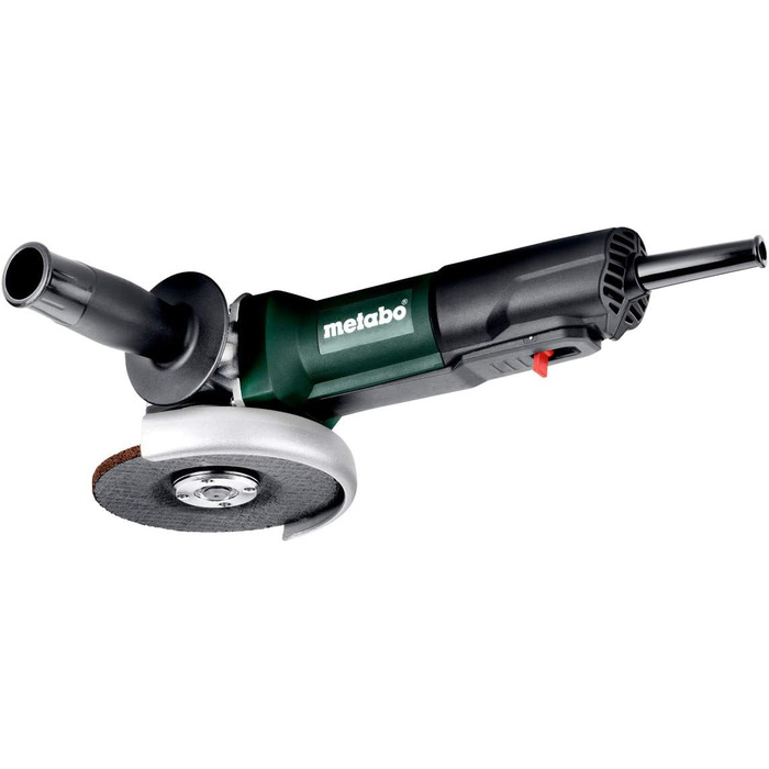 Кутова шліфувальна машина Metabo WP 850-125 (603610000) Картонна коробка, 850 Вт, Ø диска 125 мм, швидкість холостого ходу 11500 /