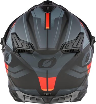 Шолом O&39NEAL A-SRS SOLID Чорний M Чорний/Сірий/Червоний