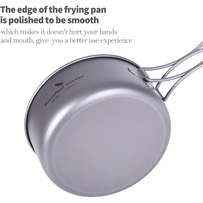 Безмежна подорож Легкий кемпінг Каструля Каструля Набір для приготування їжі Туристичний горщик Набір посуду для кемпінгу для піши