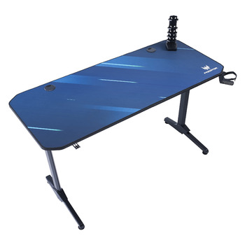 Ігровий стіл Acer Predator 140 x 60 см - Ігровий стіл із чохлом для килимка для миші, відділенням для геймпада, двома каналами для організації кабелів, тримачем для гарнітури та чашки, ігровий стіл GP.OTH11.03L