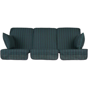 Подушка-гойдалка PATIO Hollywood 180 см Rimini/Venezia 3 подушки з бічними подушками Valance Garden Bench Cushion Геометричний візерунок