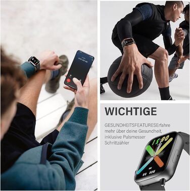 Розумний годинник 4G для дітей, чоловіків та жінок з Nano-SIM-карткою, телефоном, 1,92-дюймовим HD-дисплеєм, пульсометром, спортивними режимами, іграми, будильником, водонепроникністю IP68, крокоміром, фітнес-трекером для дітей 5-16 років, чорний