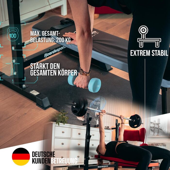 Силова лава з місцем для зберігання, регульована висота та складна, важка атлетика, домашні тренування, домашній спортзал, станція для віджимань, фітнес-студія, багатофункціональна тренувальна лава червона/чорна