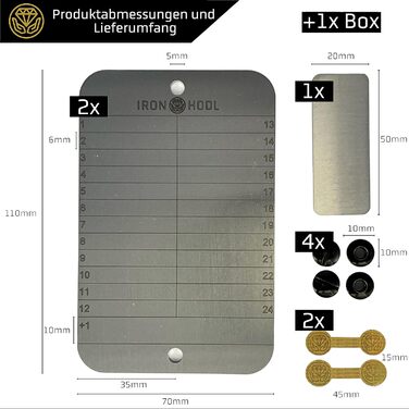 Сталевий гаманець IRON HODL гравіруюча ручка чорна тестова пластина, гвинти, наклейка, коробка - (2 шт. 241) Крипто-гаманець із металевою пластиною для відновлення. Крипто-гаманець із біткойнами. Крипто-гаманець.