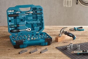Набір ручних інструментів Makita E-10899, 76 предметів
