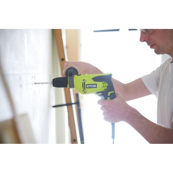 Ударний дриль Ryobi RPD500-GC (500 Вт, швидкозатискний патрон 13 мм, свердло з регульованою додатковою ручкою) 5133001976