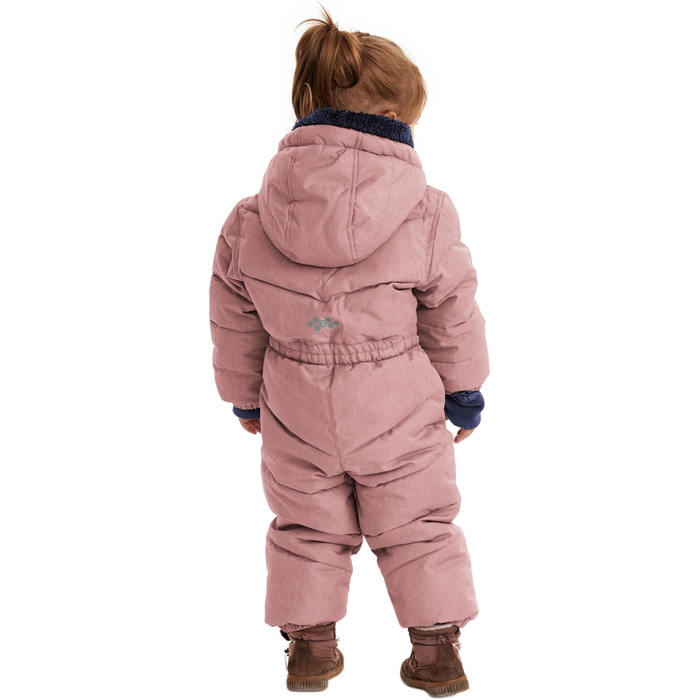Дитячий міні-комбінезон Killtec унісекс з пуховим принтом та капюшоном 98-104 рожевий