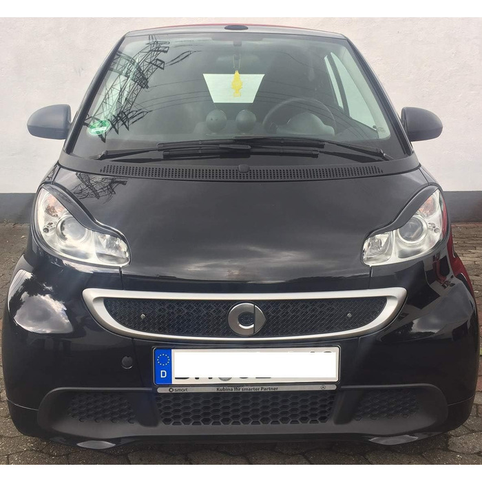 Чохли для фар Evil Eye чорний smart fortwo 451