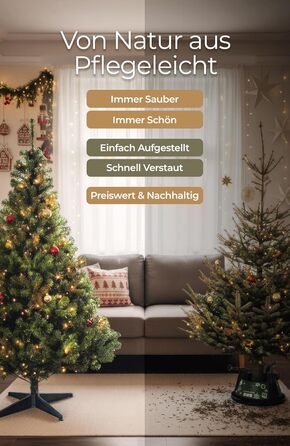 Штучна ялинка 180 см 4smile