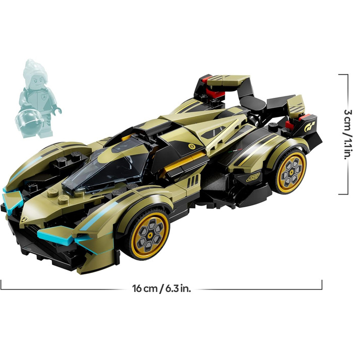 Конструктор LEGO Speed Champions Lamborghini Lambo V12 Vision GT, 230 деталей