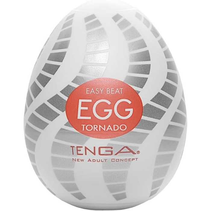Mастурбатор TENGA EGG Tornado для чоловіків, одноразовий, з 5 мл лосьйону