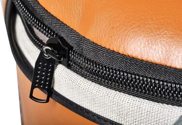 Ретро-боксерська груша Bad Company з надміцним чотириточковим сталевим ланцюгом I Боксерська груша зі штучної шкіри, яку я наповню