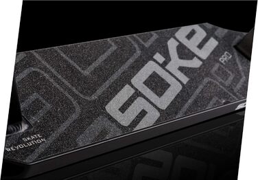 Трюковий самокат SOKE Stunt Scooter PRO з підшипниками ABEC 9 для дорослих та дітей, Freestyle Cityroller, чорно-золотий, навантаження до 100 кг